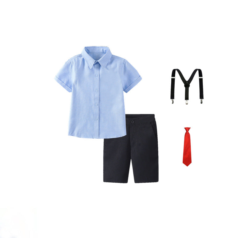 Unisex Elegant und bequemes Set aus Hemd und Shorts Drune