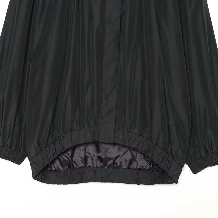 Damen Leichte wasserabweisende Oversize Windjacke mit Stehkragen Drune
