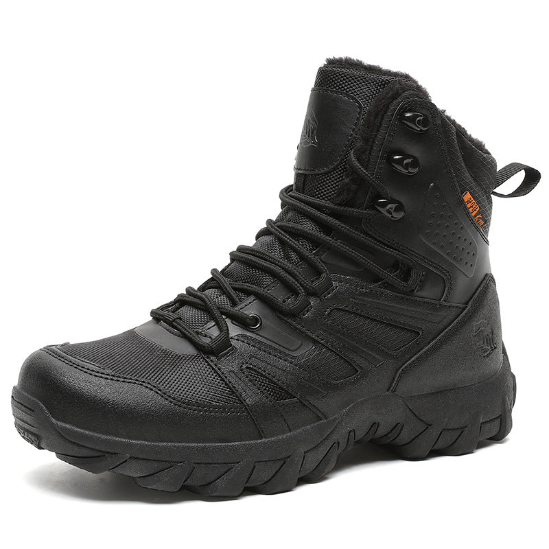 Damen Winterfestige Trekkingstiefel mit isolierendem Futter und rutschfester Sohle Drune