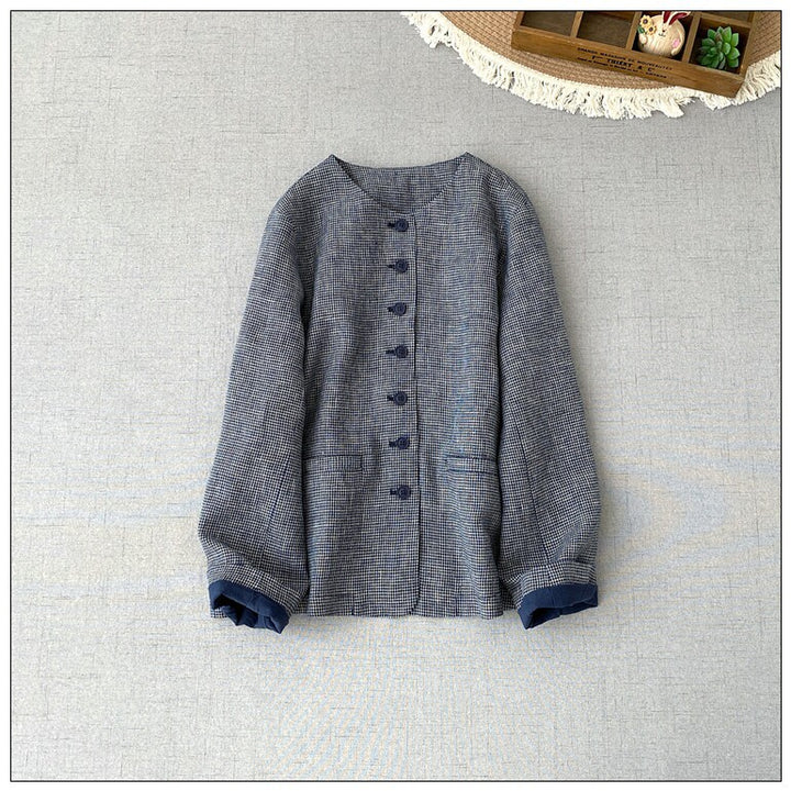 Damen Stilvolle Wickeljacke Drune