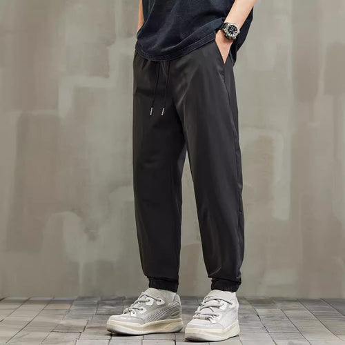 Herren leichte Sporthose mit elastischem Bund und atmungsaktivem Stoff Drune