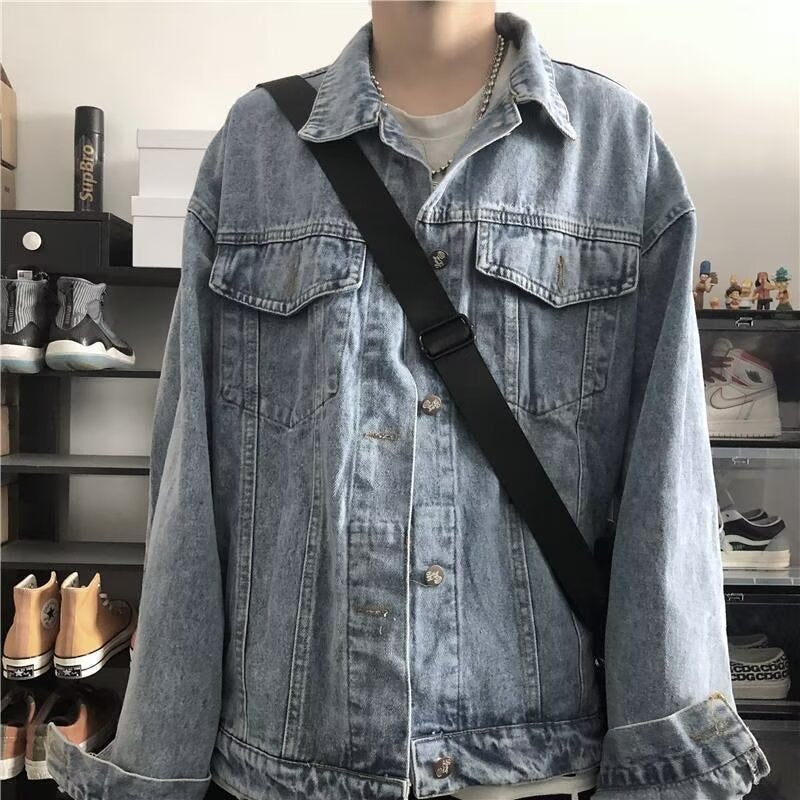 Herren Denim Überjacke Drune