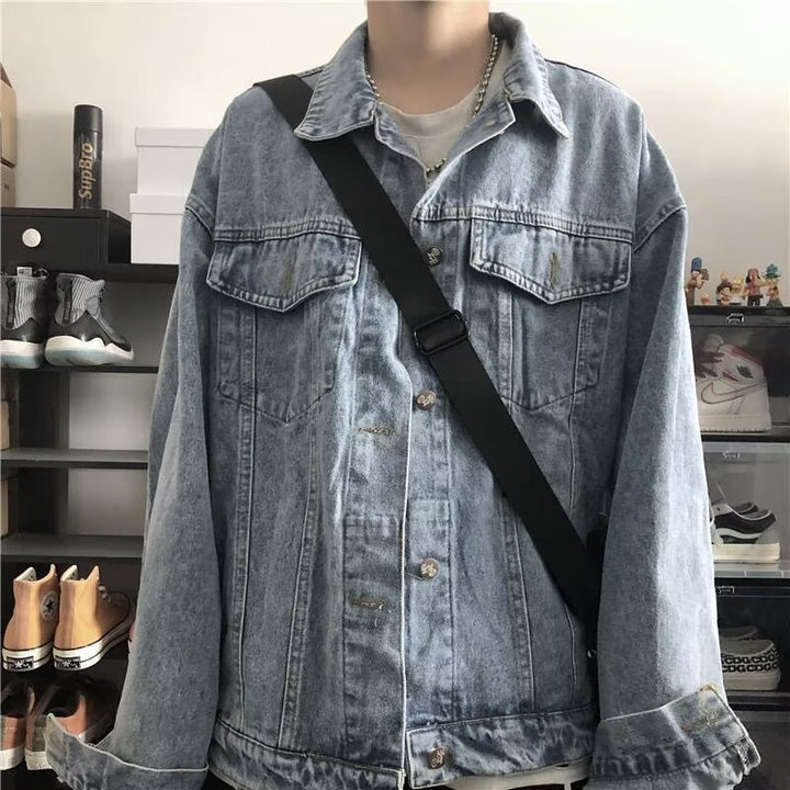 Herren Denim Überjacke Drune