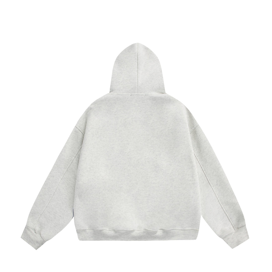 Damen Oversize-Kapuzenpullover mit Strassapplikationen und Relaxed-Schnitt Drune
