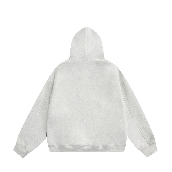 Damen Oversize-Kapuzenpullover mit Strassapplikationen und Relaxed-Schnitt Drune