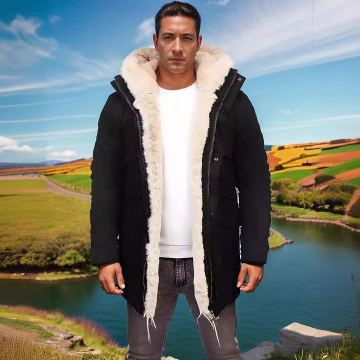 Damen modische Jacke mit weichem Futter und praktischen Taschen Drune