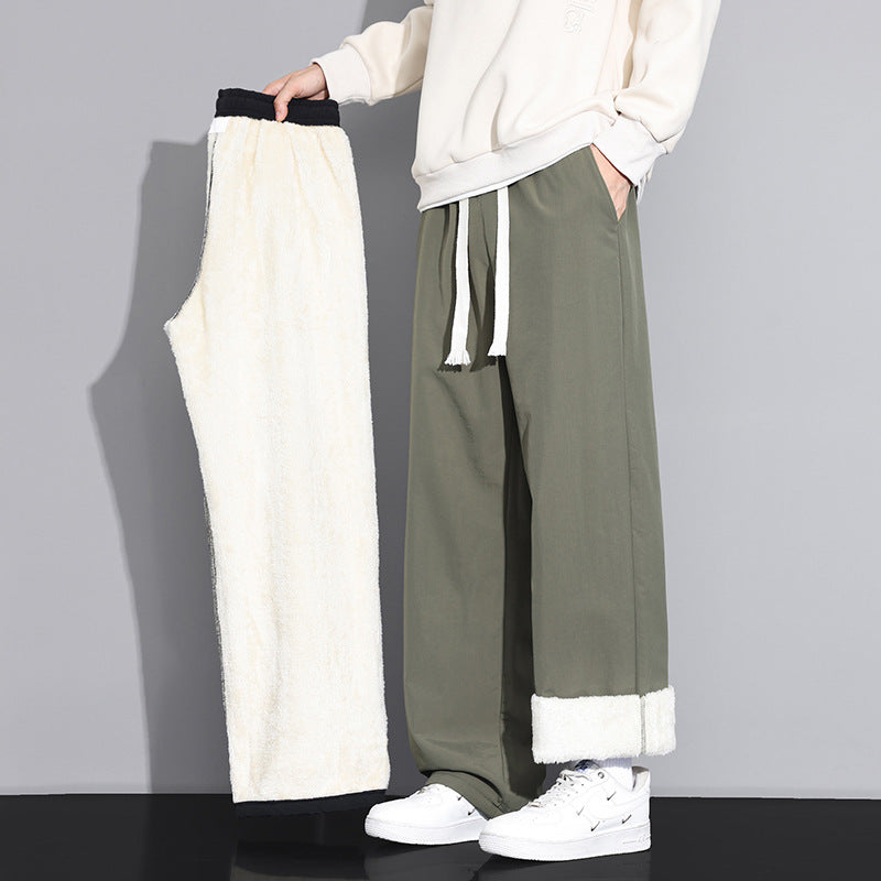 Herren Modische Relaxed Fit Fleece-Hose