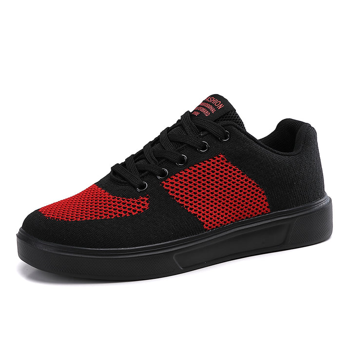 Unisex nan leichter urbaner Strick-Freizeit-Sneaker mit atmungsaktivem Obermaterial und flexibler Leichtsohle Drune