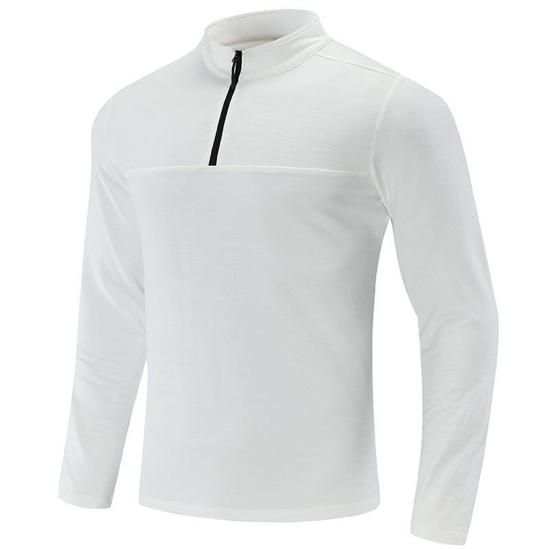 Herren Thermo-Langarmshirt mit Halbzip und Stehkragen Drune