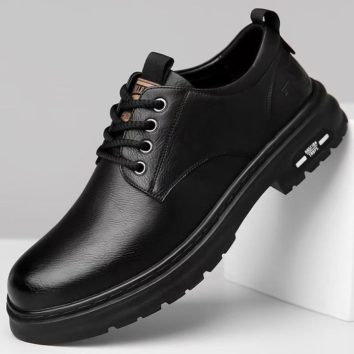 Damen elegante Schnürschuhe mit robustem Sohlenprofil Drune