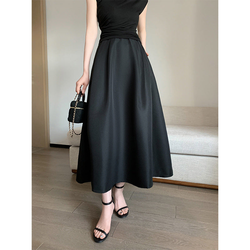 Damen Elegantes Maxikleid mit tailliertem Schnitt Drune