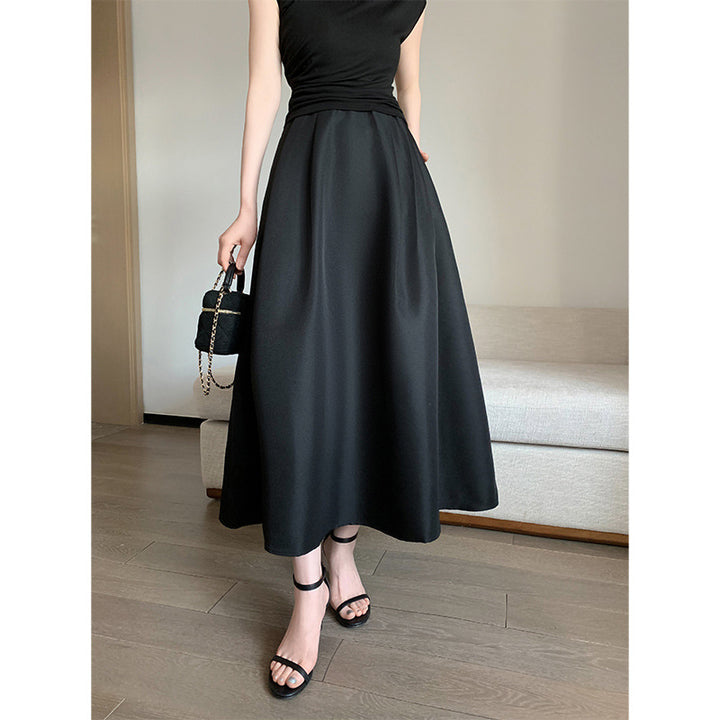 Damen Elegantes Maxikleid mit tailliertem Schnitt Drune