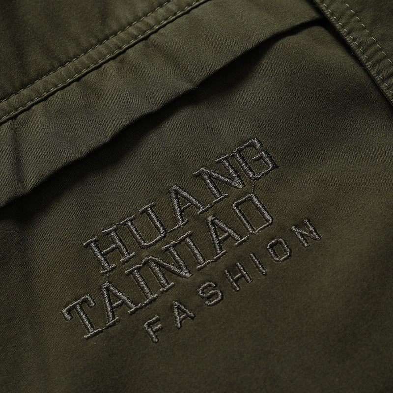 Herren Gefütterter Fieldparka mit Teddyfleece‑Innenfutter und Multifunktions‑Taschen Drune