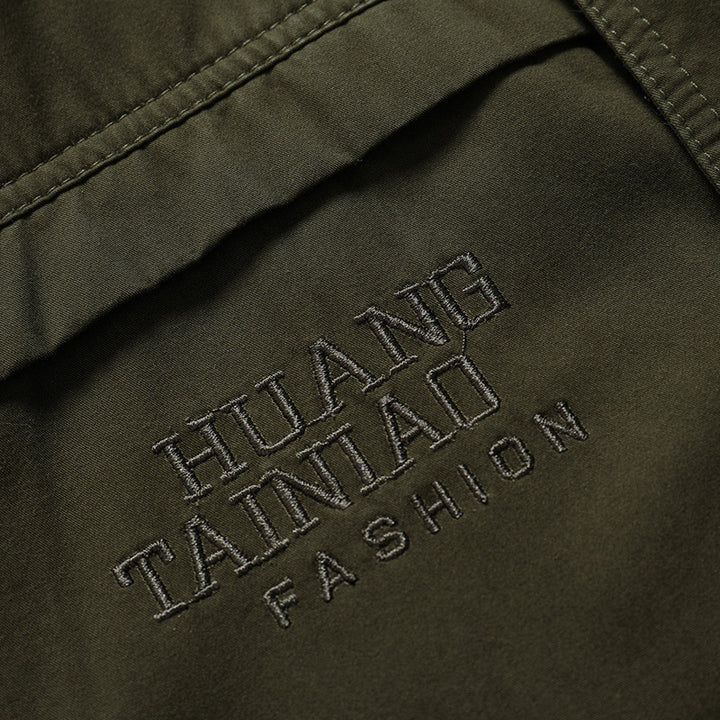 Herren Gefütterter Fieldparka mit Teddyfleece‑Innenfutter und Multifunktions‑Taschen Drune