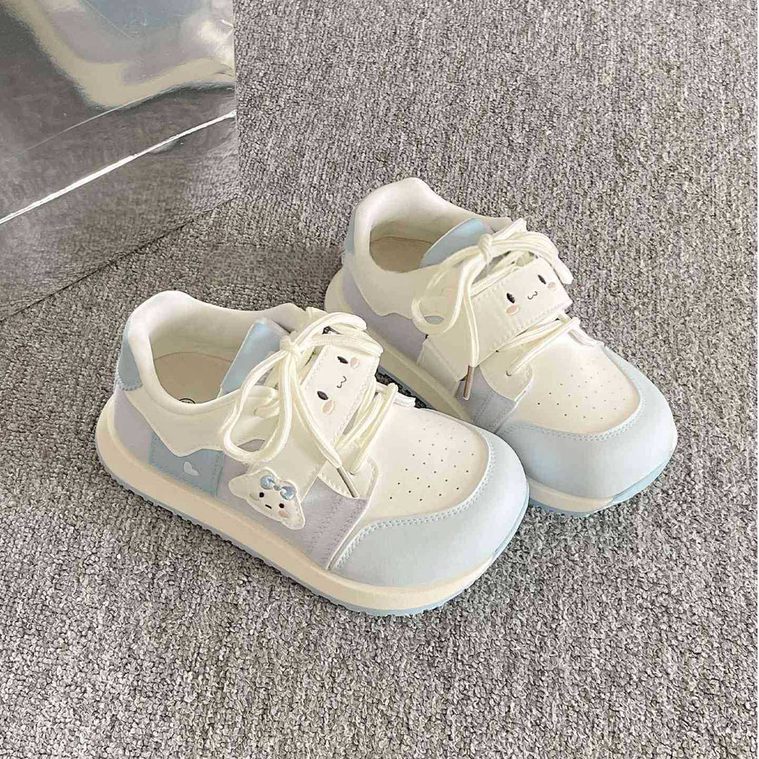 Damen Sportliche Sneakers mit verspielten Applikationen und atmungsaktiver Sohle Drune