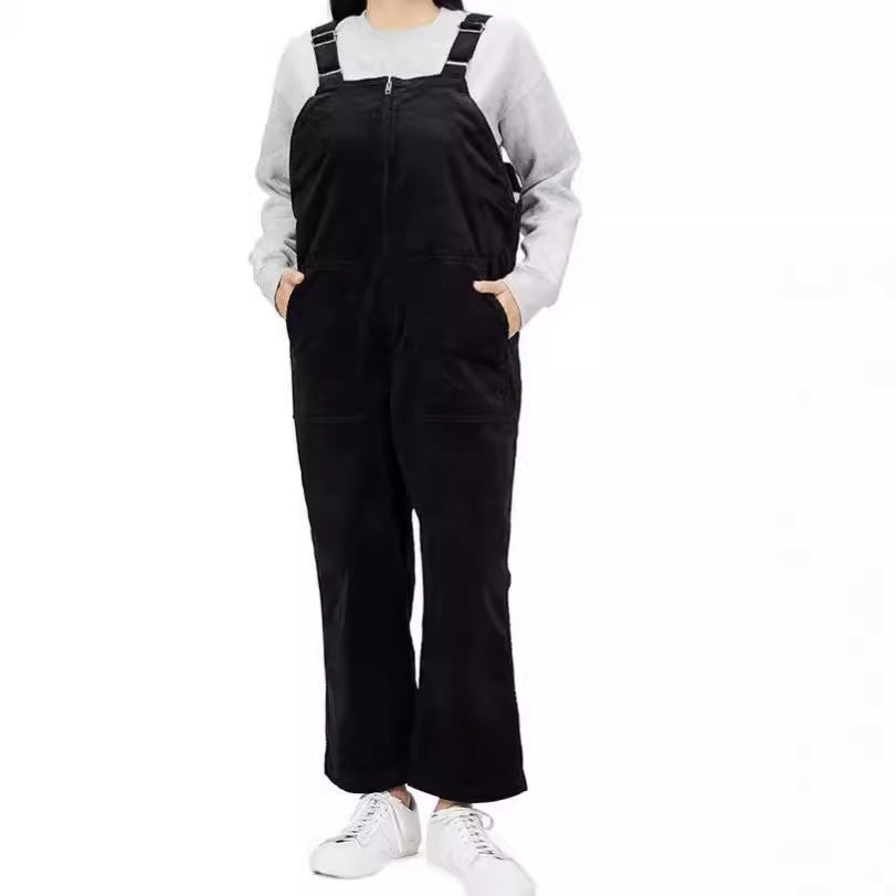 Damen Lässiger Cordoverall mit praktischen Taschen Drune