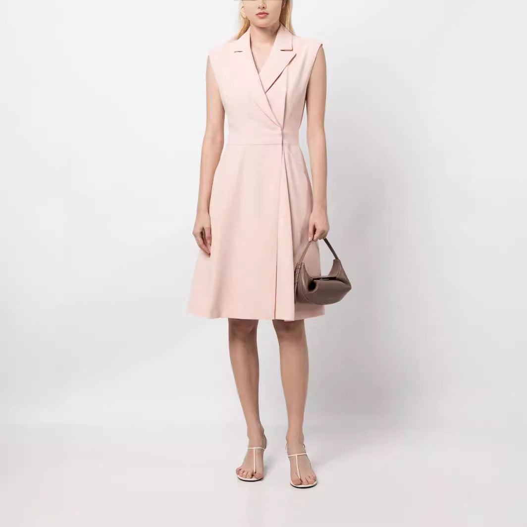 Damen Ärmeloses Blazerkleid mit tailliertem A‑Linien‑Schnitt Drune