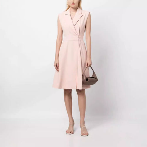Damen Ärmeloses Blazerkleid mit tailliertem A‑Linien‑Schnitt Drune