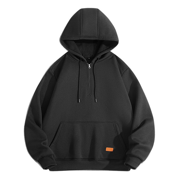 Herren Sportlicher Kapuzenpullover mit Reißverschluss Drune