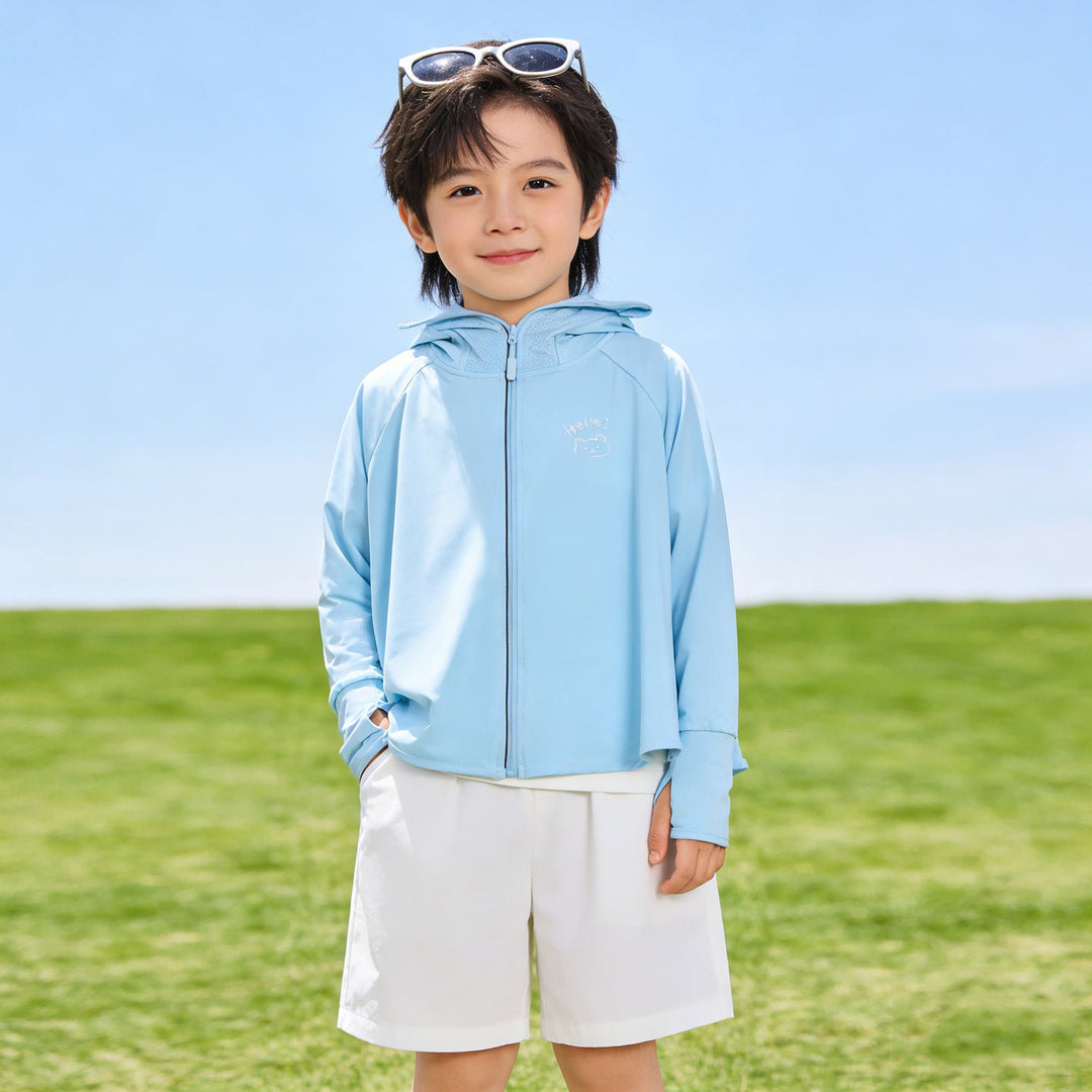 Kinder UV-Schutz Kapuzenjacke Drune