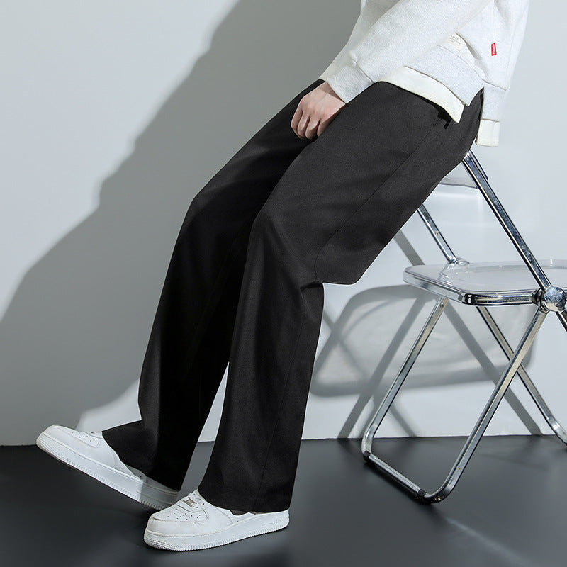 Herren Bequeme Freizeithose mit elastischem Bund und Taschen Drune