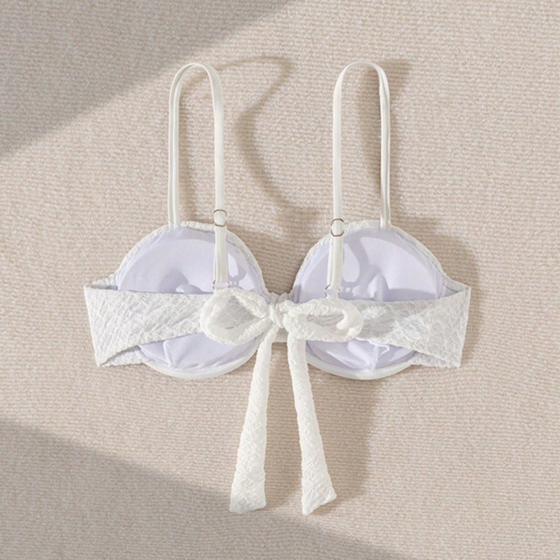 Damen Push-Up-BH mit raffiniertem Spitzenmuster Drune