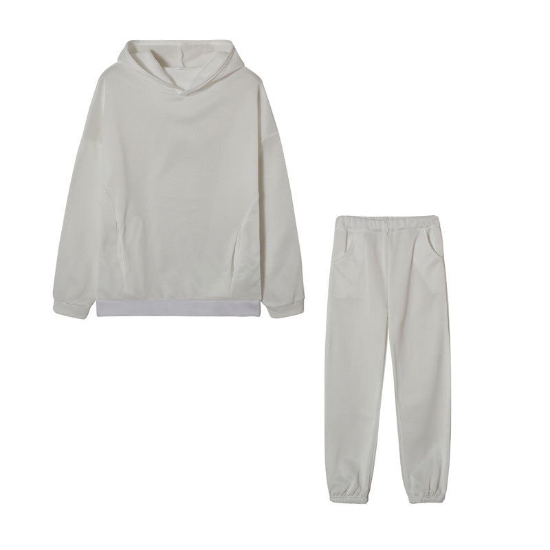 Damen Freizeit-Hoodie und Jogginghose Set Drune