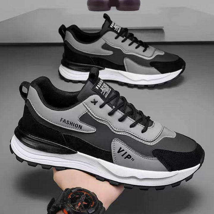 Herren Stylischer Chunky-Sneaker mit Wildleder-Overlays und profilierter Trail-Sohle Drune