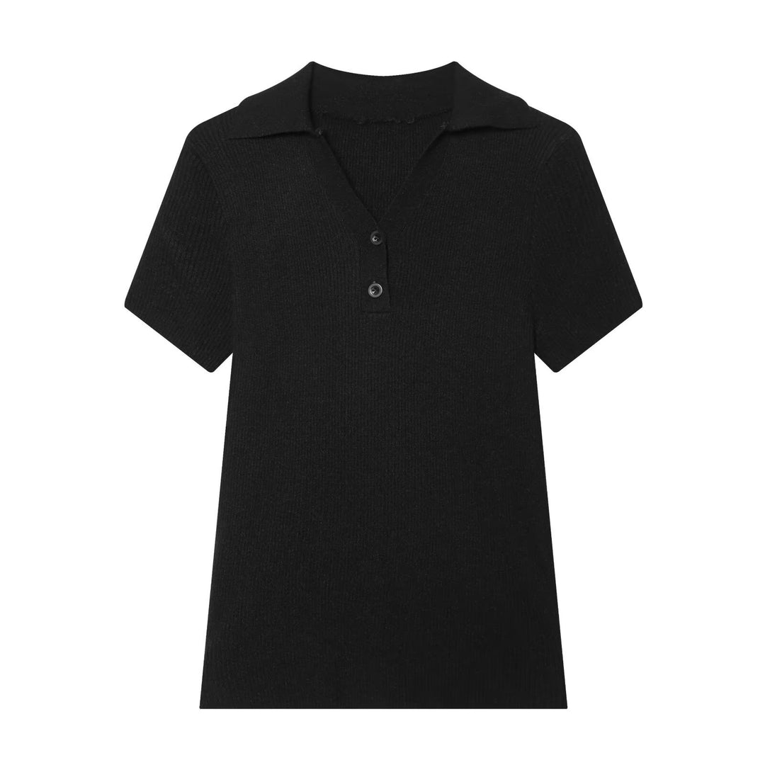 Damen Poloshirt mit strukturiertem Stoff und exklusivem Kragen Drune