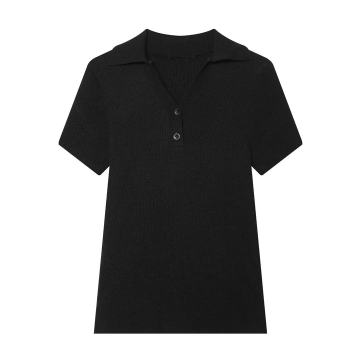 Damen Poloshirt mit strukturiertem Stoff und exklusivem Kragen Drune