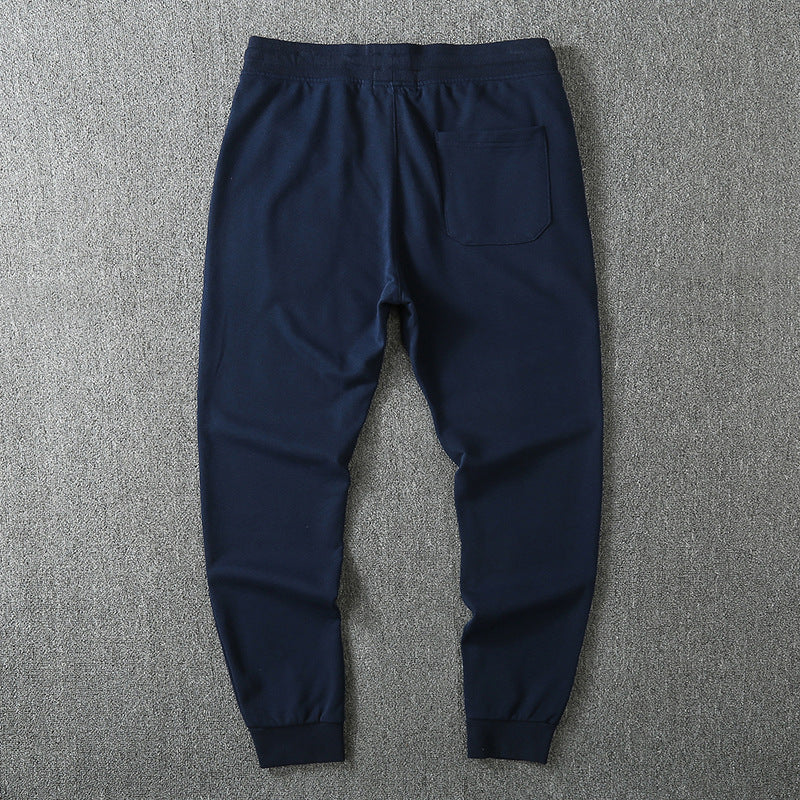 Herren Slim-Fit Fleece-Jogginghose mit elastischem Bund, Kordelzug und gekämmter Innenseite Drune