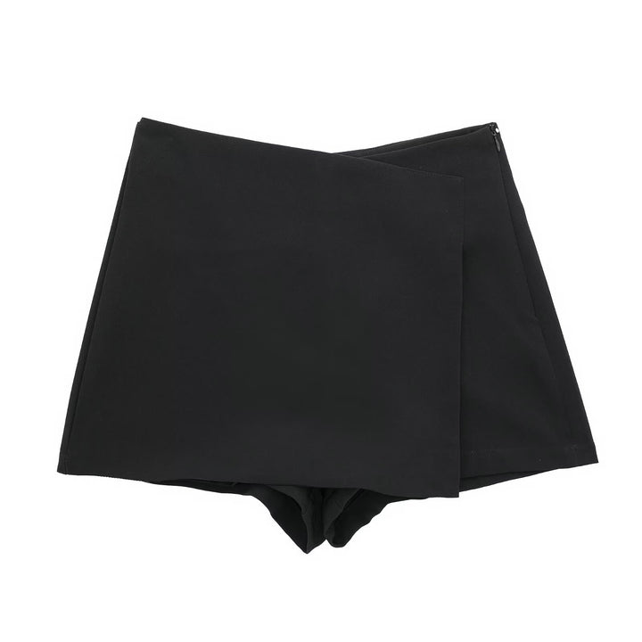 Damen sportliche Shorts mit elegantem Layering-Design Drune