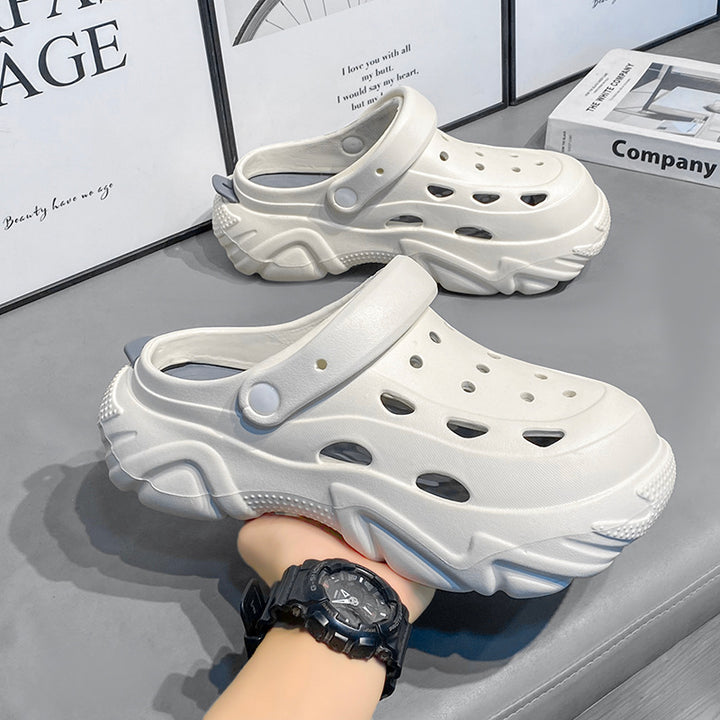 Herren Leichte Freizeitclogs mit rutschfester Sohle Drune