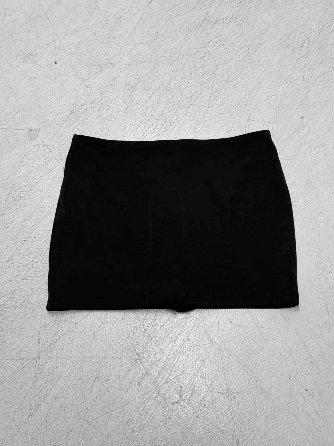 Damen eleganter Minirock aus hochwertigem Jersey-Material mit elastischem Bund Drune