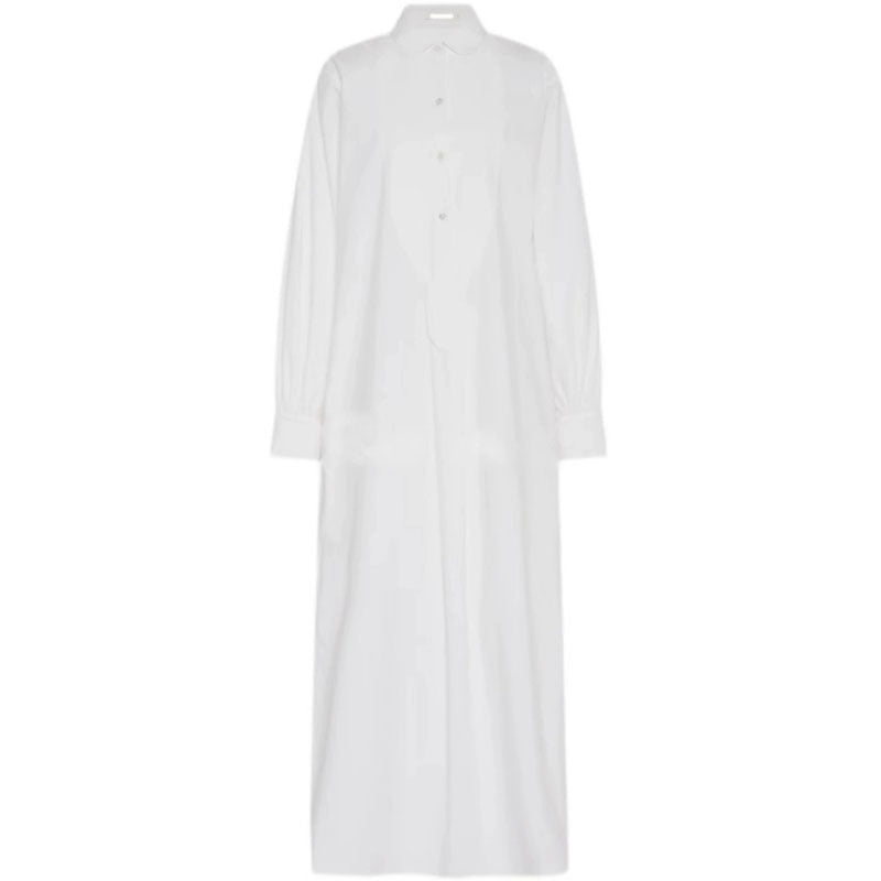 Damen elegantes und lockeres Hemdkleid Drune