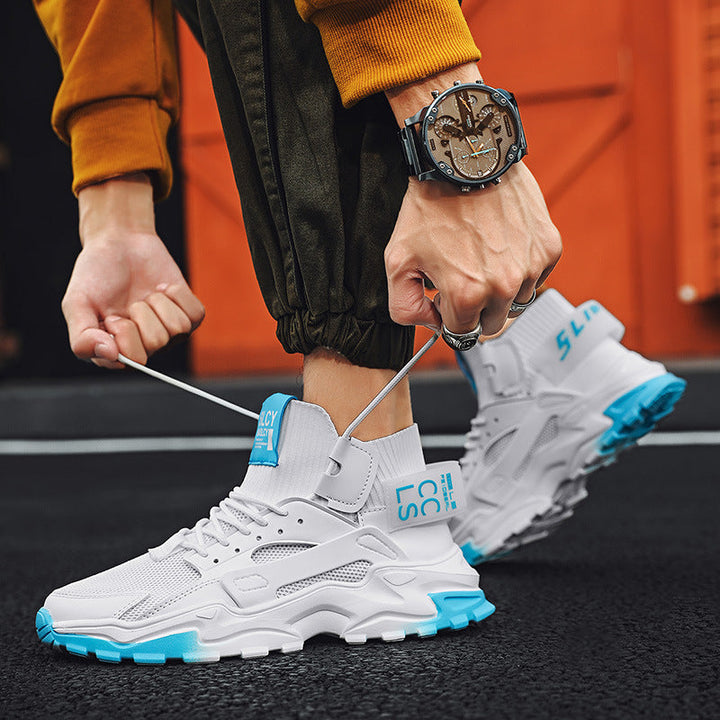 Damen Sportschuhe mit hohem Knöchelschutz und rutschfester Sohle Drune