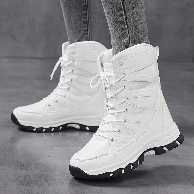 Damen High-Top Outdoor-Schuhe mit rutschfester Sohle und atmungsaktivem Obermaterial Drune
