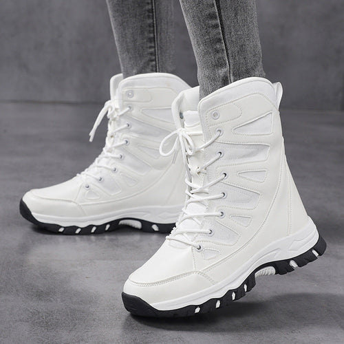 Damen High-Top Outdoor-Schuhe mit rutschfester Sohle und atmungsaktivem Obermaterial Drune
