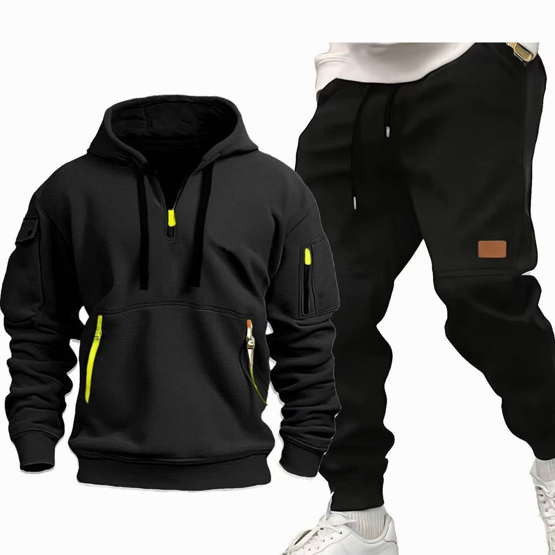 Herren Funktions-Hoodie und Jogginghose Set Drune