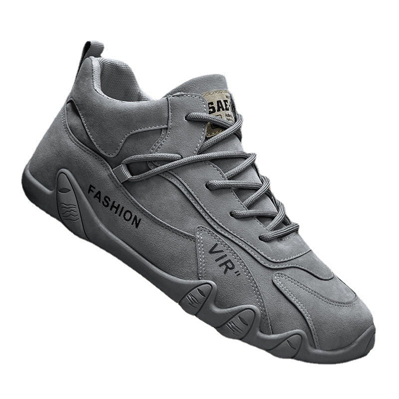 Damen Sportliche Sneaker mit profiliertem Sohlenprofil Drune