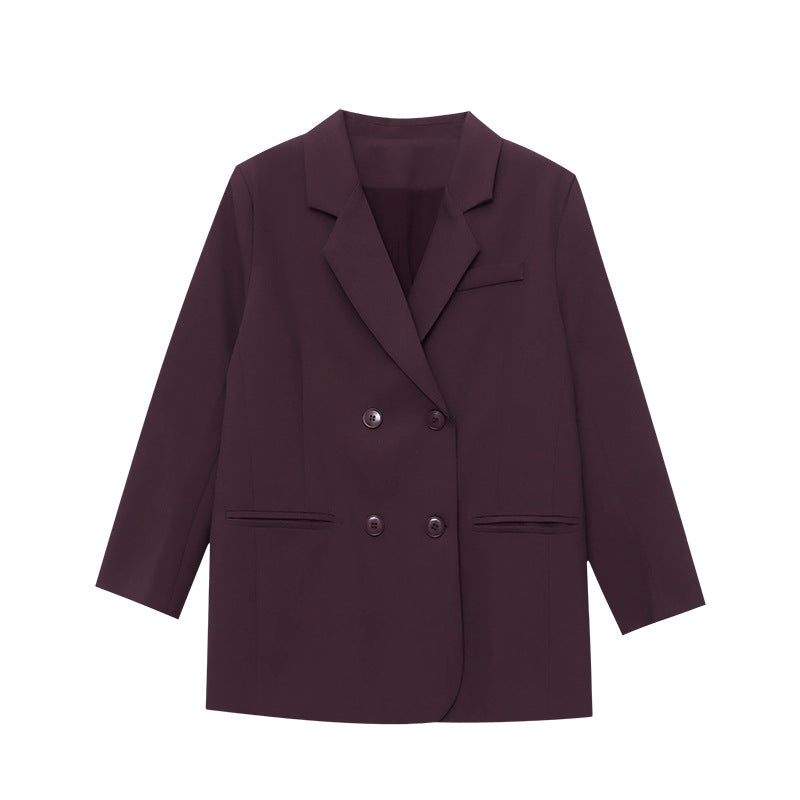 Damen eleganter Blazer im Oversized-Stil mit stilvollen Details Drune