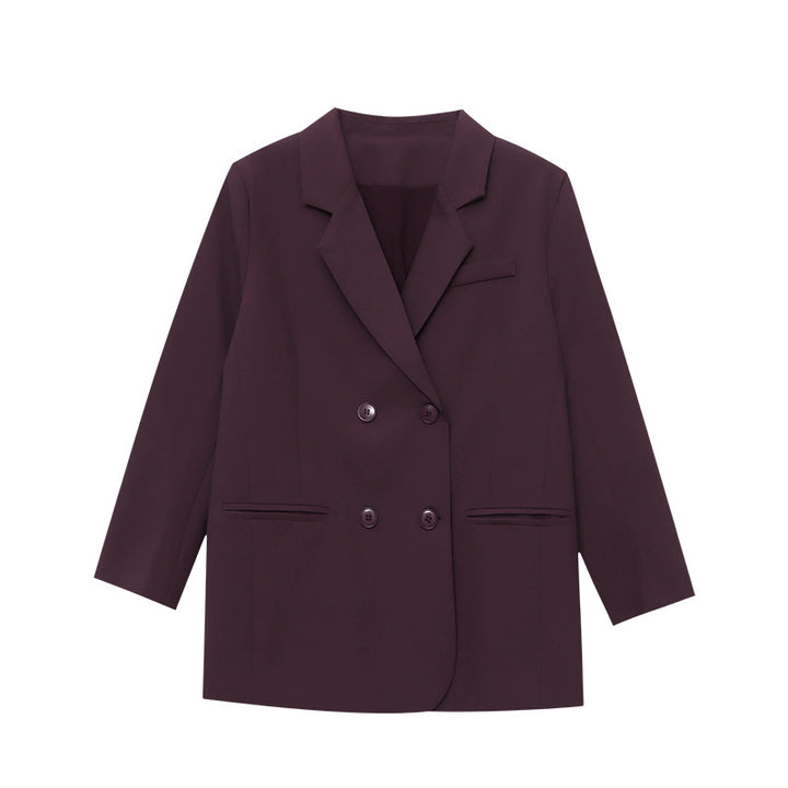 Damen eleganter Blazer im Oversized-Stil mit stilvollen Details Drune