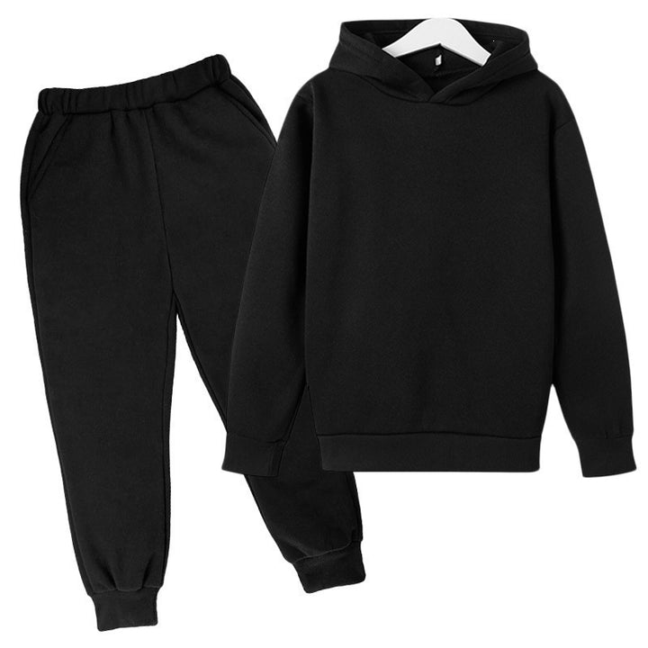 Unisex nan komfortables Hoodie und Jogger Set aus French Terry mit elastischem Bund und Rippbündchen Drune