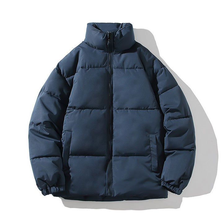 Herren isolierte Steppjacke mit hohem Kragen und elastischen Bündchen Drune