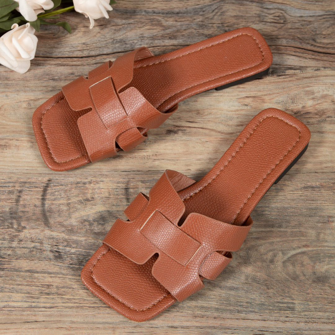 Damen Fashion Slide Sandalen Drune