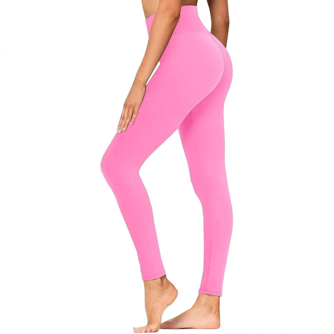 Damen Hochtaillierte Sportleggings Drune