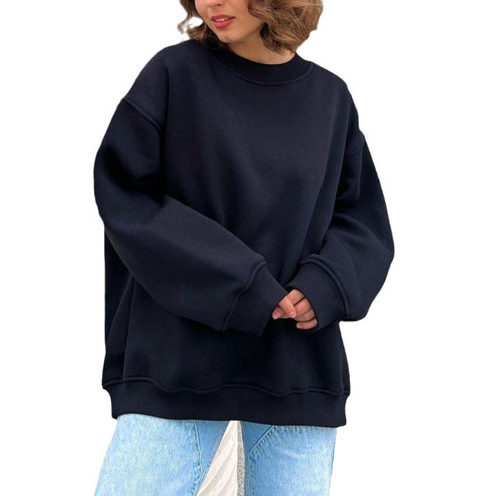 Damen Oversized Sweatshirt mit bequemen Raglanärmeln Drune