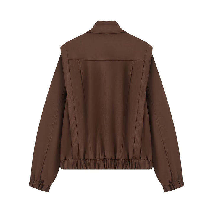 Damen modische Übergangsjacke mit asymmetrischem Schnitt Drune