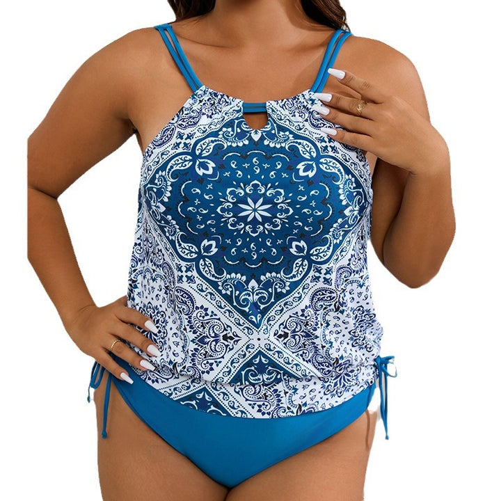 Damen Tankini mit modernem Grafikdesign Drune