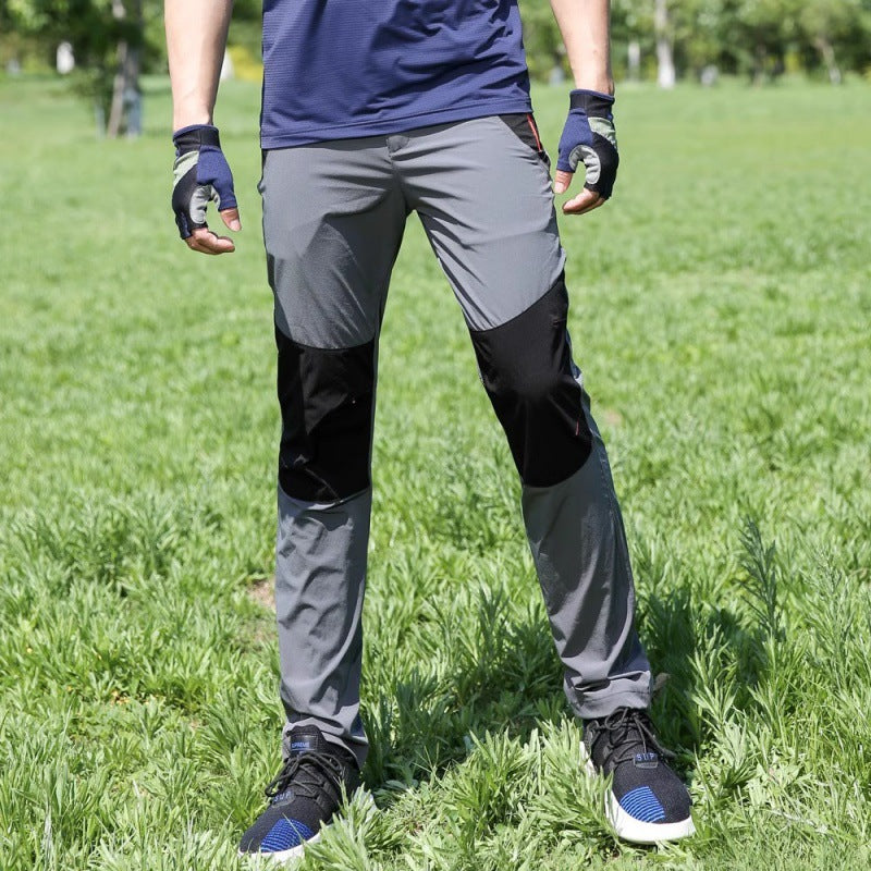 Herren nan leichte Stretch-Outdoorhose mit verstärkten Knien und ergonomischer Bewegungspasse Drune